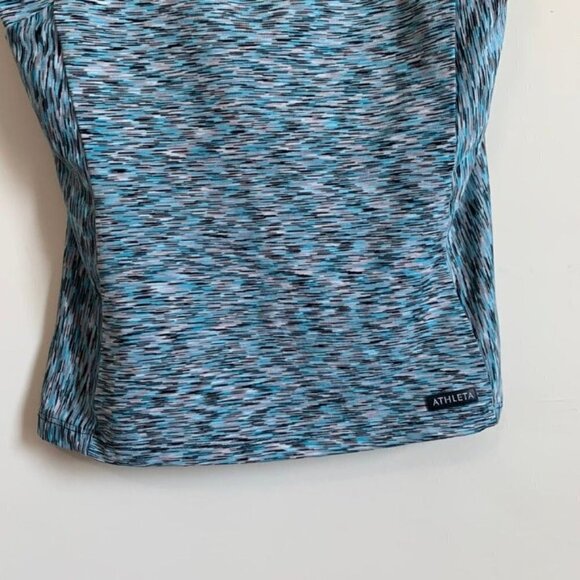 Athleta Space Dye Criss Cross Athletic Tank Top women's size XS - Picture 3 of 5